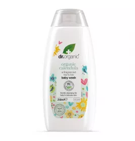 *Гель Dr. Organic Детский очищающий для тела с экстрактом календулы без аромата 250мл