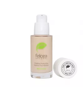 *Тональна основа Felicea для обличчя натуральна, колір світлий бежевий №425 30 мл