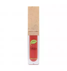 *Блиск для губ Felicea натуральний, колір стиглий персик №35 6 мл