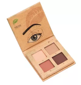 *Палітра тіней Felicea натуральна, кольорова гама нюд №201 3,2 гр