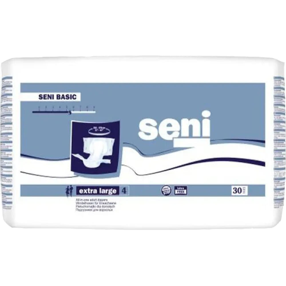 *Подгузники для взрослых SENI BASIC Extra Large №30 *Подгузники для взрослых SENI BASIC Extra Large №30