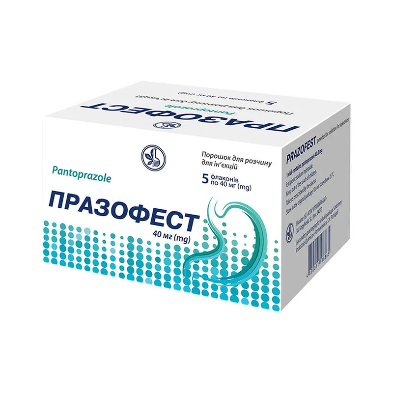 Празофест порошок для р-ра д/ин. флакон 40мг №5