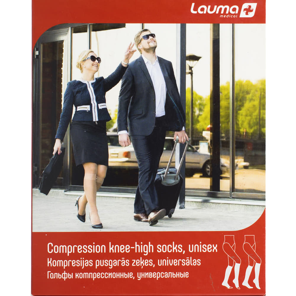 *Гольфы LAUMA компр. хлопк. б/мыска AD209 2 кл. компр. натур. р.1D *Гольфы LAUMA компр. хлопк. б/мыска AD209 2 кл. компр. натур. р.1D