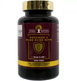 *Вітамін C+ шипшина Apnas Natural жув. табл. №100