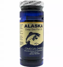 *Омега-3-6-9 Alaska Риб'ячий жир капс. №100