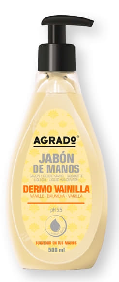 *Мило рідке Agrado для рук ваніль 500 мл