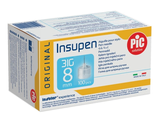 *Игла Insupen для шприц-ручки G31 (0,25*8мм) №100