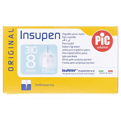 *Игла Insupen для шприц-ручки G31 (0,25*8мм) №100