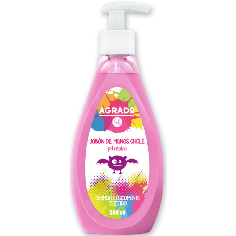 *Мило рідке Agrado Kids для рук дитяче Жувальна Гумка 500 мл