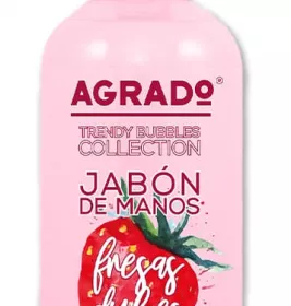 *Мило рідке Agrado Trendy Bubbles для рук Солодка полуниця 300 мл