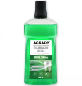 *Ополіскувач Agrado Mint Mouthwash для ротової порожнини М'ята 500 мл