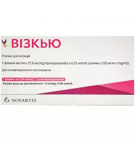 *Візкью р-н д/ін. 120мг/мл фл. з голк. №1