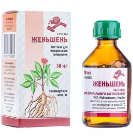 *Женьшеня н-ка флак. 50мл Лубнифарм