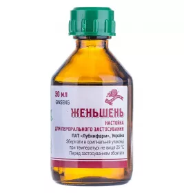 *Женьшеня н-ка флак. 50мл Лубнифарм