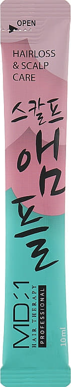 *Філер для шкіри голови MD:1 Scalp Ampoule проти випадіння волосся стіку 10мл