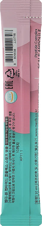 *Філер для шкіри голови MD:1 Scalp Ampoule проти випадіння волосся стіку 10мл