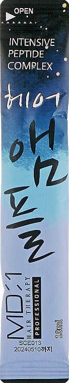*Філер для волосся MD:1 Intensive Peptide Complex Hair Ampoule з пептидним комплексом стік 10мл