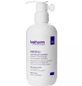*Гель Ivatherm IVAHIDRA+ Очищающий д/сухой и атопической кожи 250мл