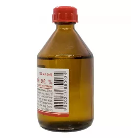 *Спирт етиловий 96% р-н д/зов. заст. фл. 100мл Лубнифарм