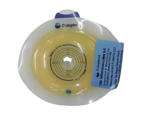 *Калоприймач Coloplast 11035 SenSura ClickXpro Конвекс Лайт стом. 2-комп., флан. 60 мм, отвір 15-43 мм №5