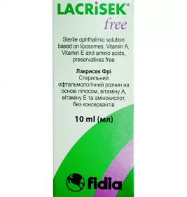 *Лакрісек Фрі офтал. р-н фл. 10 мл
