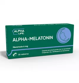 *Альфа-Мелатонин Alpha Life табл. №30
