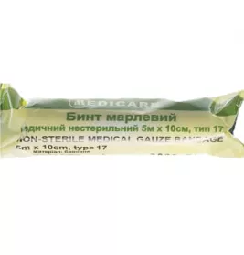 *Бинт Medicare нестерил. 5м х 10см тип 17