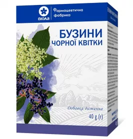 *Бузини чорної квітки 40г Віола