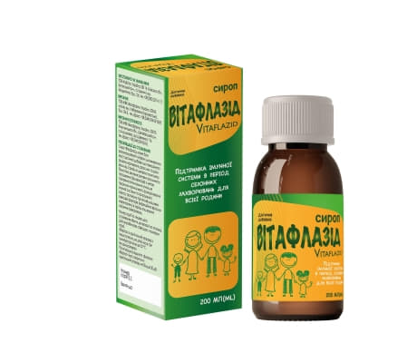 *Вітафлазід сироп фл. 200мл