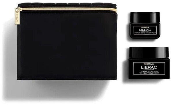 *Набір Lierac Преміум (крем 50мл + крем для контуру очей 20мл + косметичка)