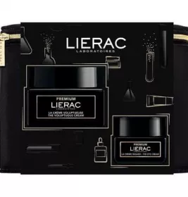 *Набір Lierac Преміум (крем 50мл + крем для контуру очей 20мл + косметичка)