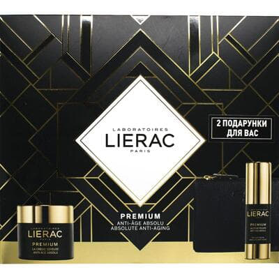 *Набор Lierac Премиум шелковистый (крем 50мл+крем для контура глаз 20мл+косметичка) *Набор Lierac Премиум шелковистый (крем 50мл+крем для контура глаз 20мл+косметичка)