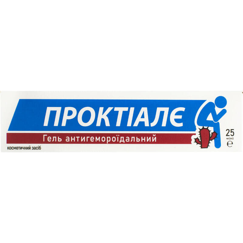 *Гель Проктиале антигеморроидальный туба 25 мл *Гель Проктиале антигеморроидальный туба 25 мл