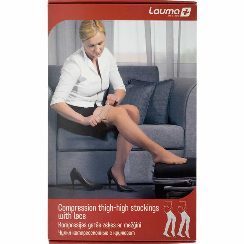 *Панчохи LAUMA компр. з мер. з миском р.2D натур.1 кл. компр. мод. AG 303