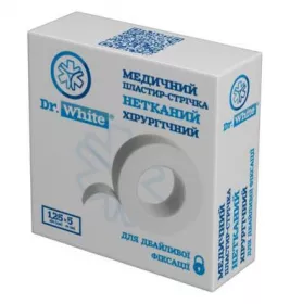 *Пластир Dr.White н/ткан. нестерил. 1,25 см х 5 м