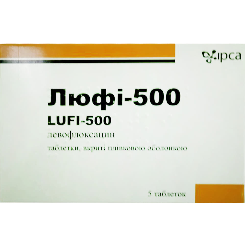 *ДУБЛЬ Люфи-500 табл. п/о 500 мг №5 *ДУБЛЬ Люфи-500 табл. п/о 500 мг №5