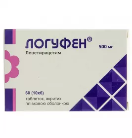 *Логуфен табл. п/о 500мг №60