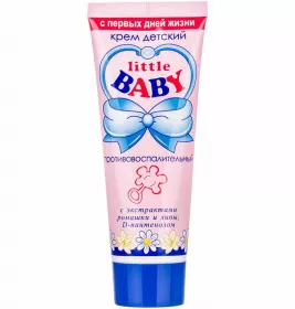 *Крем дитячий Little Baby протизапальний 75г