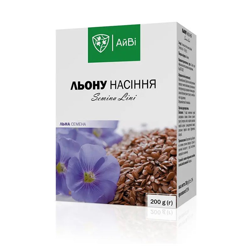 *Льону насіння 200г ТМ АйВі