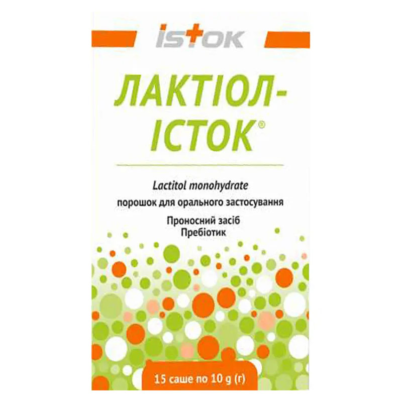 *Лактіол-Істок пор. д/орал. заст. 10г саше №15