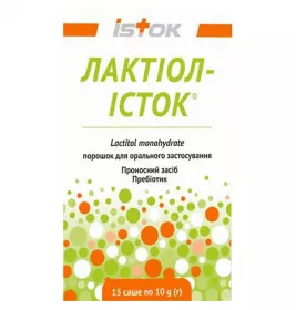*Лактіол-Істок пор. д/орал. заст. 10г саше №15