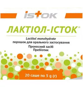 *Лактіол-Істок пор. д/орал. заст. 5г саше №20