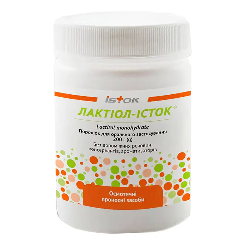 *Лактіол-Істок пор. д/орал. заст. 200г
