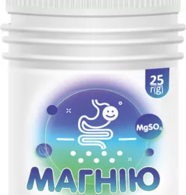 *Магнію сульфат пор. д/сусп. д/внутр. заст. 25г