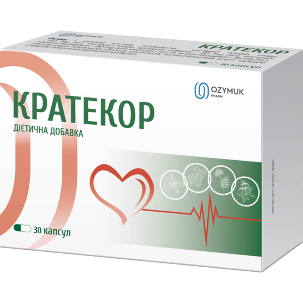 *Кратекор капс. №30 *Кратекор капс. №30