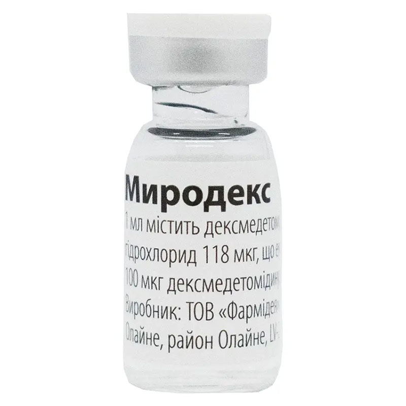 *Миродекс конц. д/р-ра д/инф. 100 мкг/мл 2 мл стекл. фл. №5