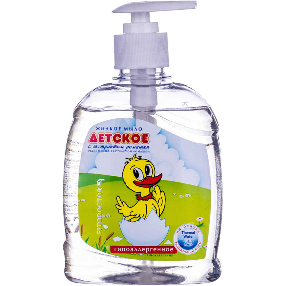 *Мило рідке Фітодоктор Дитяче з екст. ромашки гіпоалергенне 300мл