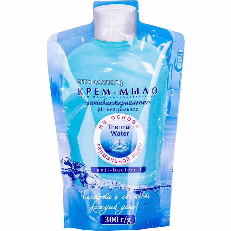*Крем-мило Фітодоктор Антибактеріальне 300г дой-пак