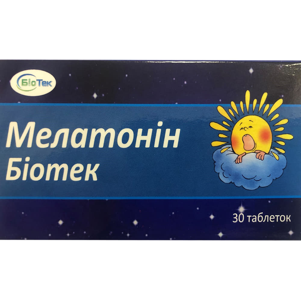 *Мелатонин Биотек 3мг табл. №30 *Мелатонин Биотек 3мг табл. №30
