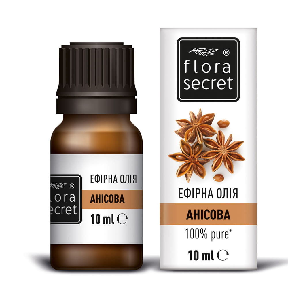 *Олія ефірна Flora Secret анісова фл. 10 мл